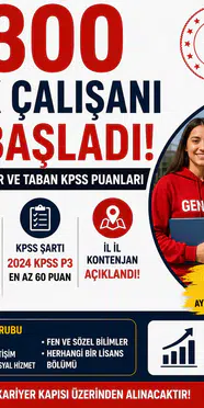 GSB 300 Gençlik Çalışanı Alımı Başladı! İl İl Kontenjanlar, Başvuru Şartları ve KPSS Taban Puanları
