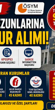 KPSS 2026/1 Ön Lisans Tercihleri Başlıyor! 29 Kurumda 828 Memur Alımı Yapılacak