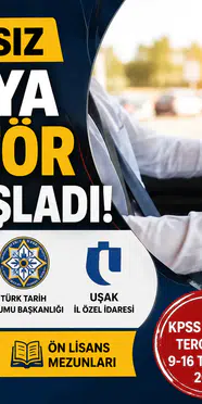Mülakatsız Kamuya 38 Şoför Alımı Başladı! KPSS 2026/1 Başvuru Şartları ve Kontenjanlar
