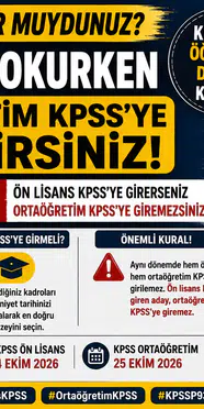Bunları Biliyor Muydunuz? Ön Lisans Okurken Ortaöğretim KPSS’ye Girilebilir mi?