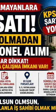 KPSS’yi Kazanamayanlara İş Fırsatı! KPSS’siz Kamu Personeli Alımları Nasıl Yapılıyor?