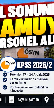 2026 Yıl Sonu Kamu Personel Alımları! KPSS, Sağlık ve POMEM