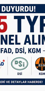 İŞKUR ile 335 TYP Personel Alımı Başladı! OGM, AFAD, DSİ ve KGM Kadroları