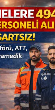 Hastanelere 494 Sağlık Personeli Alımı Başladı ATT KPSS Şartsız Başvuru Fırsatı