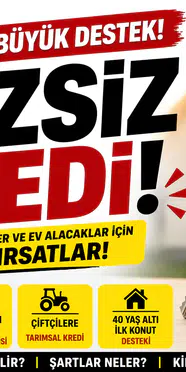 Devletten Faizsiz Kredi Desteği 2026  Kimler Alabilir, Şartlar Neler