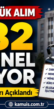 Nisan 2026’da Kamuya 4182 Personel Alımı! Hangi Kurumlar Alım Yapıyor?