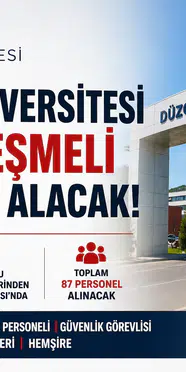 Düzce Üniversitesi Sözleşmeli Personel Alımı 2026 Başvuru Şartları
