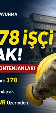 KPSS Şartsız MSB 178 İşçi Alımı Engelli ve Kadroları Şartları Evrak Listesi