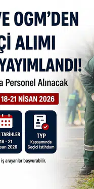 ASHB, DSİ ve OGM 3.024 İşçi Alımı Başvuru Şartları