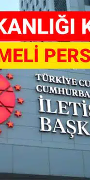 İletişim Başkanlığı KPSS Şartsız 30 Sözleşmeli Personel Alımı