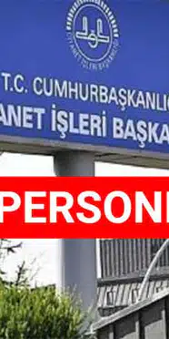 Diyanet İşleri Başkanlığı 230 Personel Alımı (En Az Lise)