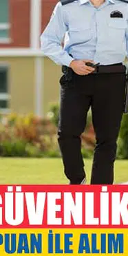 Belediye KPSS 55 Puan Koruma ve Güvenlik Görevlisi Alımı