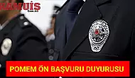 "POMEM'de Polis Olma Hayali Kuran Adaylar İçin Ön Başvuru Süreci Başladı!"