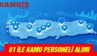 Müjde: 81 İle Binlerce Yeni Kamu Personeli Alınıyor!