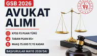 GSB 2026 Avukat Alımı Geliyor Şartlar, KPSS Puanı ve Maaşları