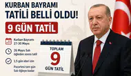 Kurban Bayramı Tatili Belli Oldu!