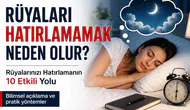 Rüyamda Gördüm Hatırlamıyorum Rüyaları Hatırlamamak Neden Olur?