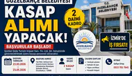 İzmir Güzelbahçe Belediyesi Kasap Alımı Yapacak! Başvuru Şartları ve Detaylar