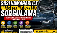 Şasi Numarası ile Araç Teknik Özellik Sorgulama Nasıl Yapılır? VIN Numarası ile Hangi Bilgiler Öğrenilir? İ