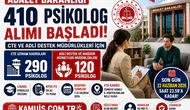 Adalet Bakanlığı Personel Alımı Haberi 410 Psikolog Alımı Yapacak!