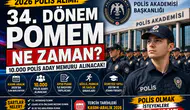 34. Dönem POMEM Başvuruları Ne Zaman Başlayacak? 10 Bin Polis Alımı