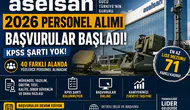 ASELSAN 2026 Personel Alımı Başladı! KPSS Şartsız Onlarca Kadro