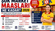 ŞOK Market Maaşları 2026 Kasiyer, Reyon Görevlisi, Müdür ve Part-Time Personel