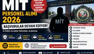 MİT Personel Alımı 2026 Başladı! 8 Farklı Kadro İçin Başvuru Şartları Açıklandı