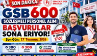 GSB 600 Sözleşmeli Personel Alımı Başvuruları Sona Eriyor! Sonuçlar Ne Zaman Açıklanacak?