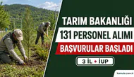 KPSS Şartı Yok: Tarım Bakanlığına 131 Kişilik Alım İŞKUR Duyurdu: