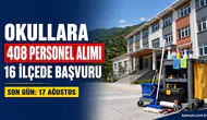 MEB Trabzon’da 408 Personel Alımı Yapacak