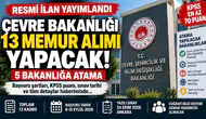 5 Bakanlığa 13 Uzman Yardımcısı Alınacak! KPSS 70 Puanla Başvuru Başladı