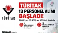 TÜBİTAK 13 Personel Alımı İçin Başvurular Başladı! 60 KPSS ve KPSS’siz Kadrolar Açıldı