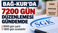 Bağ-Kur’da 7200 Gün Düzenlemesi Gündemde 9000 Gün Şartı 1800 Gün Azalabilir