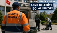 İŞKUR Belediye Personel Alımı 2026 43 Şehirde 3890 İşçi Alımı Başladı!