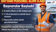 İDO Personel Alımı 2026 İnşaat Personeli Başvuru Şartları