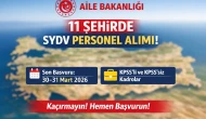 Aile Bakanlığı SYDV Personel Alımı 2026 11 Şehirde Yeni İlanlar Açıklandı!