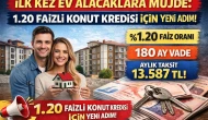 İlk Kez Ev Alacaklara Müjde: 1.20 Faizli Konut Kredisi İçin Yeni Adım!