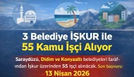 Belediye İşçi Alımı 2026 Belediye İŞKUR 55 İşçi Alımı