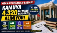 Beklenen Nisan Ayı Kamuya 4 Bin 320 Memur ve Personel Alımı Şartları