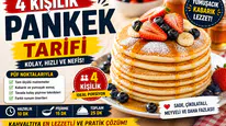 4 Kişilik Pankek Tarifi Nasıl Yapılır? Püf Noktaları