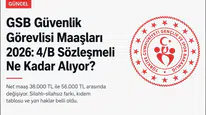GSB Güvenlik Görevlisi Maaşları 2026 4/B Sözleşmeli Personel Ne Kadar Maaş Alıyor