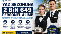 İŞKUR'da 2.649 Turizm ve Otelcilik Personeli Alımı Başladı! Maaş, Konaklama ve Başvuru Detayları