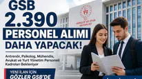 GSB 2.390 Personel Alımı Daha Yapacak mı? İşte Beklenen Kadrolar