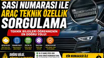 Şasi Numarası ile Araç Teknik Özellik Sorgulama Nasıl Yapılır? VIN Numarası ile Hangi Bilgiler Öğrenilir? İ