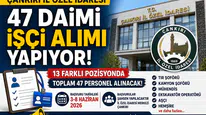 Çankırı İl Özel İdaresi 47 Daimi İşçi Alımı Yapacak Başvurular Başladı