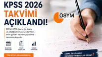 KPSS 2026 Takvimi Açıklandı! Başvurular Ne Zaman Başlıyor? İşte Lisans, Ön Lisans ve Ortaöğretim KPSS Tarihleri