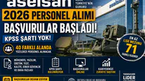 ASELSAN 2026 Personel Alımı Başladı! KPSS Şartsız Onlarca Kadro