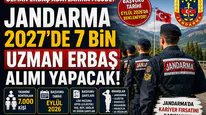 Jandarma 2027'de 7 Bin Uzman Erbaş Alımı Yapacak! İşte Beklenen Şartlar ve Kontenjanlar