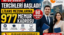 KPSS 2026/1 Tercihleri Başladı! Lisans Mezunlarına 977 Memur Kadrosu Açıldı
